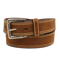 Ariat Mens Single Piece 1-1/2" Belt (A1037044) Medium Brown