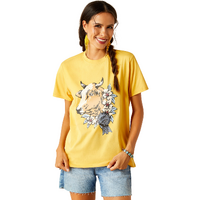 Ariat Womens 1st Prize S/S Tee (10051300) Ochre