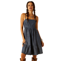 Ariat Womens Calico Dress (10051285) Indigo Rinse