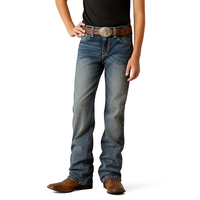 Ariat Boys B4 Bootcut Challenger Jeans (10051864) Durango