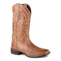 Roper Womens Lindsey Western Boots (21910527) Tan Leather