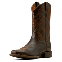 Ariat Mens Sport Herdsman Western Boots (10050990) Burnished Chocolate