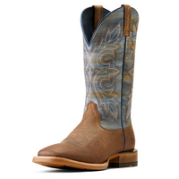 Ariat Mens Standout Western Boots (10050890) Loco Brown/Cloud Blue [SD]