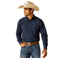 Ariat Mens Percy L/S Shirt (10048382) Midnight