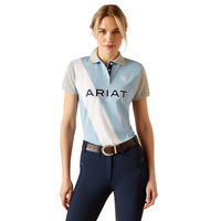 Ariat Womens Taryn S/S Polo (10048841) Glacier Lake