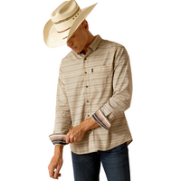 Ariat Mens Marvin Modern L/S Shirt (10048634) Sandshell