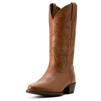 Ariat Mens Heritage Western R-Toe Boots (10053736) Cognac