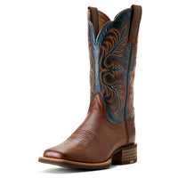 Ariat Womens Gillette Western Boots (10053605) Vintage Caramel/Endless Sea