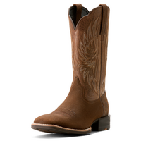 Ariat Mens Sport Rider Western Boots (10053564) Aged Smokehouse/Vintage Oak