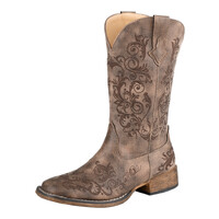 Roper Womens Bailey Western Boots (21903476) Laser Brown