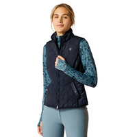 Ariat Womens Ashley 2.0 Insulated Vest (10052879) Navy Eclipse