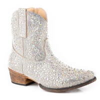 Roper Womens Shay Jewells Silver Diamonties Western Boots (21567477) Silver