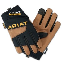 Ariat Mens Flexpro Waterproof Work Gloves (10042830) Brown/Black