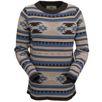 Outback Trading Womens Wendy Sweater (40239) Sky