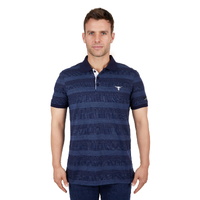 Pure Western Mens Chad S/S Polo (P4S1505969) Indigo