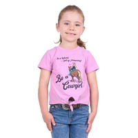 Pure Western Girls Mimi S/S Tee (P4S5576860) Pink