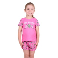 Pure Western Girls Cactus Pyjamas (P4S5966PJS) Pink