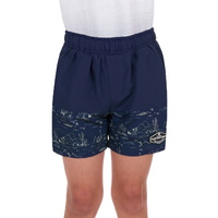 Pure Western Boys Drew Boardshorts (P4S3302972) Navy/Tan