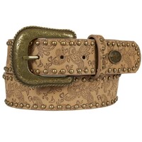 Pure Western Womens Paisley Belt (P4S2972BLT) Light Tan