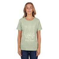 Pure Western Womens Skylar S/S Tee (P4S2598998) Green