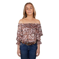 Pure Western Womens Stevie Blouse (P4S2585830) Multi