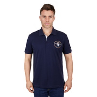 Pure Western Mens Mack S/S Polo (P4S1505967) Navy