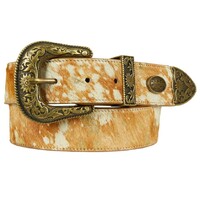 Pure Western Womens Paulette Belt (P4S2979BLT) Camel/Gold