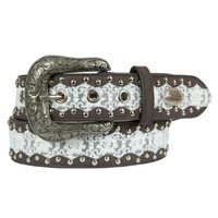 Pure Western Womens Lilly Belt (P4S2982BLT) Chocolate