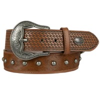 Pure Western Mens Terry Belt (P4S1967BLT) Tan