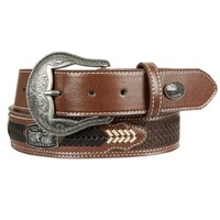 Pure Western Mens Zachary Belt (P4S1968BLT) Dark Tan