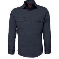 Ritemate Mens Closed Front Heavy Weight L/S Work Shirt (RM100CF) Bottle