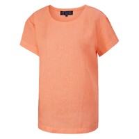 Ritemate Womens Pilbara Linen S/S Tee (RMPC131) Mango