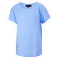 Ritemate Womens Pilbara Linen S/S Tee (RMPC131) Sky