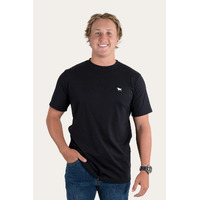 Ringers Western Mens Jarrahdale Classic Fit Tee (121076RW) Black [GD]