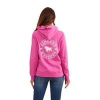 Ringers Western Womens Signature Bull Pullover Hoodie (223074RW) Candy/White