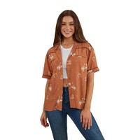 Ringers Western Womens Gillian S/S Shirt (222140RW) Copper [GD]