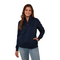 Ringers Western Womens Peninsula 1/4 Zip Jumper (223091RW) Navy