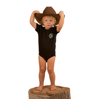 Ringers Western Infants S/S Romper (523001RW) Black