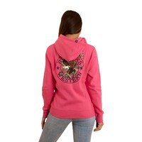 Ringers Western Womens Eyrie Pullover Hoodie (224038RW) Melon