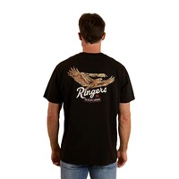 Ringers Western Mens Eureka Loose Fit S/S Tee (124033RW) Black