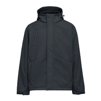 Rainbird Mens Solid Jones Softshell Jacket (8637) Black