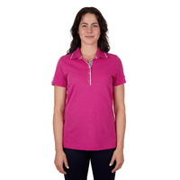 Thomas Cook Womens Sasha S/S Polo (T4S2523057) Berry