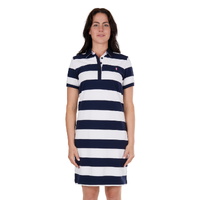 Thomas Cook Womens Beth S/S Polo Dress (T4S2411064) Navy/White