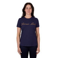 Thomas Cook Womens Eva Script S/S Tee (T4S2572065) Navy