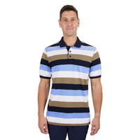 Thomas Cook Mens Jay S/S Polo (T4S1509021) Navy/Tan