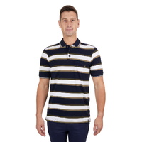 Thomas Cook Mens Ash Tailored S/S Polo (T4S1506013) Navy/Tan