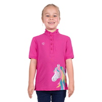 Thomas Cook Girls Dorra S/S Polo (T4S5553057) Berry