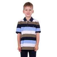 Thomas Cook Boys Jay S/S Polo (T4S3509021) Navy/Tan