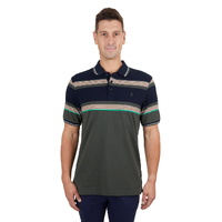 Thomas Cook Mens Jacob S/S Polo (T4S1504016) Dark Green/Navy