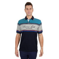 Thomas Cook Mens Dylan Tailored S/S Polo (T4S1521015) Navy/Blue